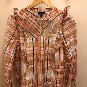 NWT Anthropologie Ruffle Blouse